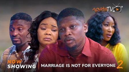 Marriage Is not for Everyone 2 Latest Yoruba Movie 2024 Drama Rotimi Salami|Niyi Johnson|Bimbo Oshin