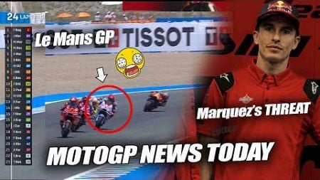 EVERYONE SHOCK Marquez&#39;s THREAT Le Mans, MotoGP Confirms 2027 CRAZY New Regulations