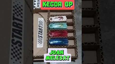 JOAN MELESAT JAUH ‼️ BALAP KECOA GP #kecoaracing #kecoabalap #motogp #hexbug #shorts