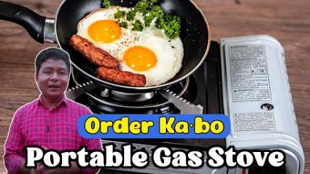 Portable Gas Stove | Student Aro Camping Ka·giparangna Nama | Order Now