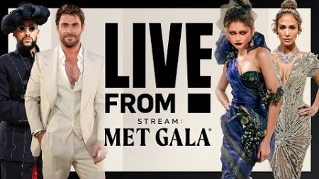 🔴 Met Gala 2024 &quot;Garden of Time&quot; Fashion Theme | Life from E! Stream