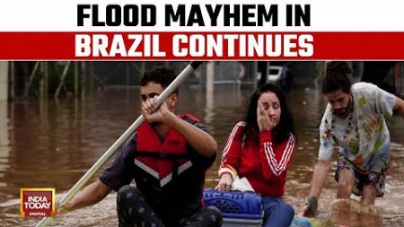 Brazil Deadly Rains: Rescue Efforts Continue In Flooded Areas Of Brazil, At Least 90 Dead