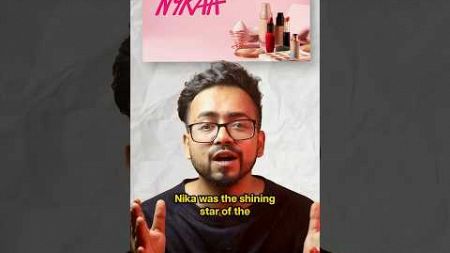 📉 Nykaa&#39;s Downfall: What Went Wrong?💔 #entrepreneur #business #marketing