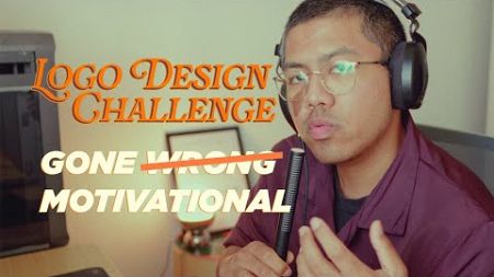 15 minute Logo Design Challenge. How procrastinating is bad for creators.