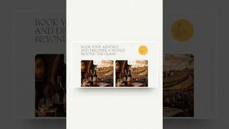 💪 &quot;Memorable Wine Journey&quot; website design in Figma.👉 Check Full presentation on Behance