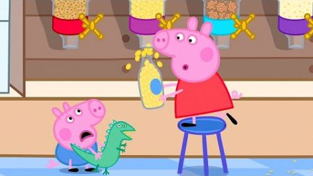 Supermarket Food Dispensers 🫘 | Peppa Pig Tales Full Episodes
