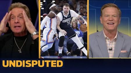 UNDISPUTED | Skip Bayless reacts Luka Doncic has 5 TO as Mavs blowout loss to Thunder 117-95