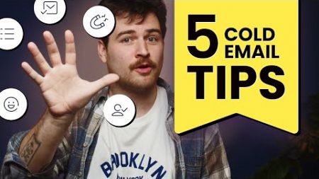 5 pro tips that improved our cold email strategy