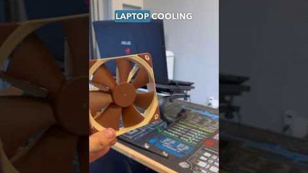 DIY Laptop Cooler! #pc #laptop #tech #gamingcomputer #computer #laptoprepair