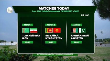 Live | Day 1 | 2nd Engro Cava Volleyball Nations League 2024 | Sports Central
