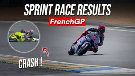 Sprint Race Results - Live Race MotoGP Today | FrenchGP #sprintrace