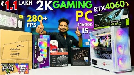 Rs 1.1 Lakh 2K Gaming &amp; Editing 🔥🤩 PC | RTX 4060 | intel i5 | 9532777615 | Mr Pc Wale
