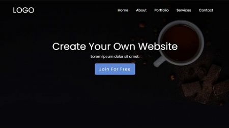 Website Landing Page Design Using HTML and CSS Learn Web