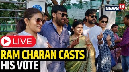 Elections Phase 4 LIVE | Ram Charan Vote Today | Hyderabad Election News | Elections 2024 | N18L