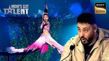 &#39;Pareshaan&#39; पर इस Aerial Act को देख खुला रह गया Badshah का मूँह | India&#39;s Got Talent 9| Full Episode
