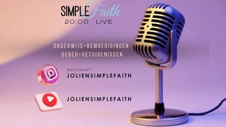 Simple faith live - Het verschil tussen gezondheid en genezing