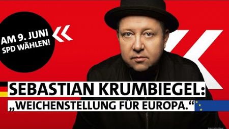 Sänger Sebastian Krumbiegel: „Weichenstellung für Europa.&quot;