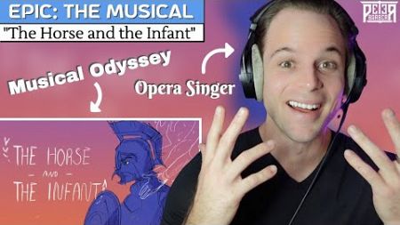 My First Time Hearing EPIC: The Musical! Pro Singer Reaction &amp; Analysis | &quot;The Horse and the Infant&quot;