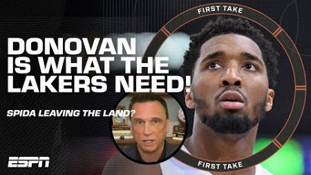 &#39;LAKERS ARE READY&#39; 👀 Stephen A. &amp; Tim Legler LOVE THE IDEA of Spida to the Lakers | First Take