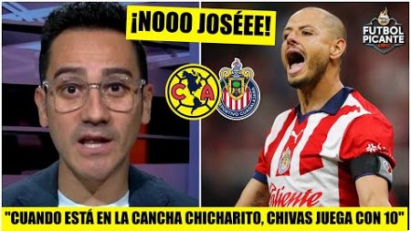 José dice que CHIVAS DOMINÓ al AMÉRICA y le da con un palo a Javier Hernández | Futbol Picante