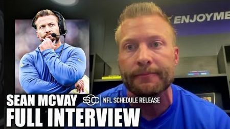 Sean McVay REACTS to Rams&#39; schedule &amp; puts his own office on blast 🤣 | SportsCenter
