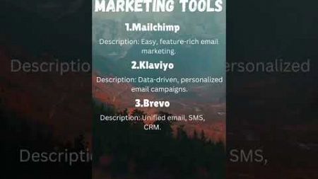 Top 5 E-mail Marketing Tools