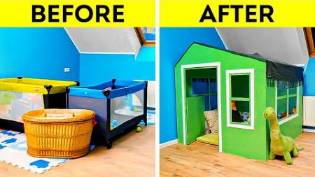 Extreme Room Makeover: Kid&#39;s Bedroom Renovation For Cool Parents