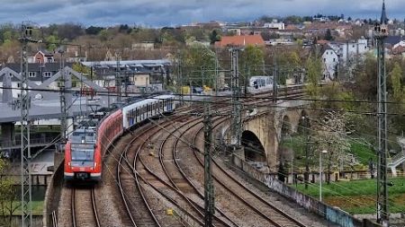 Bahnverkehr in Stuttgart &amp; Umgebung mit BR 430, Flirt 3, Talent,...