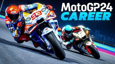 MotoGP 24 CAREER MODE Part 2! BIG BOY BIKES!