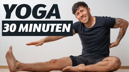 30 Minuten Komplette Yoga Einheit - Mehr Beweglichkeit und Wohlbefinden (Anfänger geeignet)