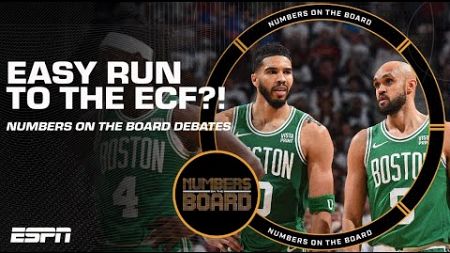 Have the Celtics had an easy run to the Eastern Conference Finals? | Numbers on the Board