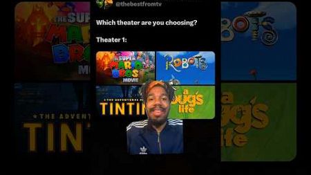 Which theater are you choosing? #shorts