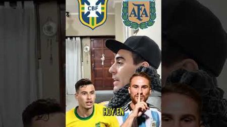 🏆Brasil vs Argentina🏆 #futbol #football #argentina #brasil #mundial #messi #viniciusjr #fyp #viral