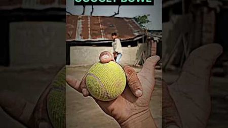 Unplayable GOOGLY BOWL in tennis ball of cricket #cricket #shorts #shortfeed #viratkohli #msdhoni
