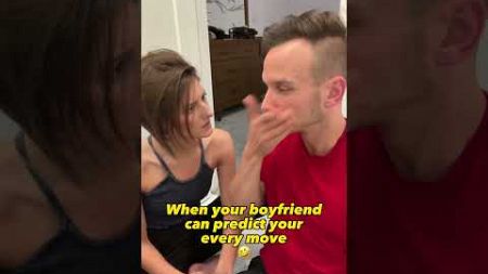 He guessed her every move #reels #shorts #couple #relationship #comedy