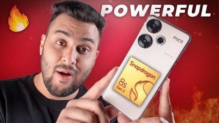 Veryyyy Powerful Snapdragon 8s Gen3 Performance Review 🔥 - Feat. Poco F6 !