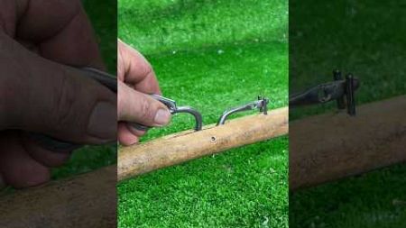 Handmade a Simple trigger mechanism # Craft idea # DIY # Simple design # Bamboo creative