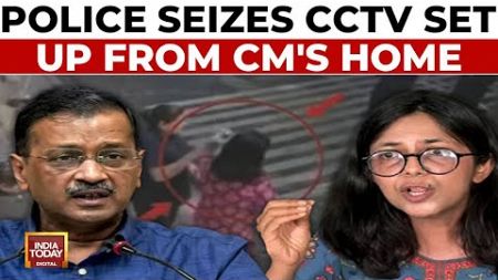 Swati Maliwal Assault Case Updates: Delhi Police Seizes CCTV Set Up From Arvind Kejriwal&#39;s Home