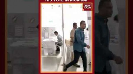Industrialist Anil Ambani Casts His Vote In Mumbai, For The Fifth Phase Of Lok Sabha Polls 2024