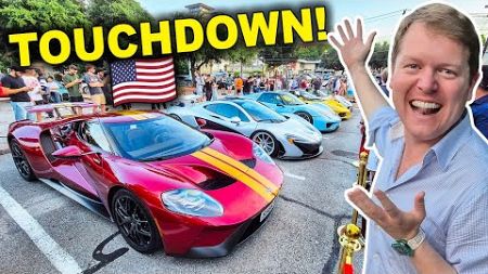 My Ford GT Arrives in the US to HYPERCAR INSANITY!