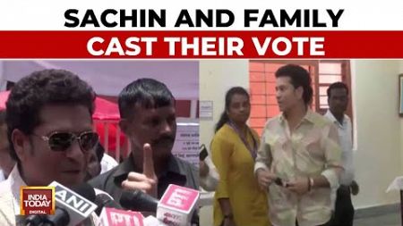 Please Cast Your Vote, It&#39;s Important For Nation&#39;s Future: Sachin Tendulkar&#39;s Appeal To Voters