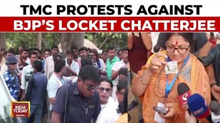 LS Polls: TMC Workers Stage Protest Against Locket Chatterjee, &#39;Go Back&#39; Chants Raised Against Her