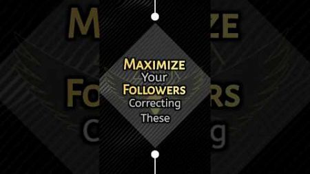 Maximize Followers Correcting These|#socialmedia #instagram#socialmediagrowth #instagrammarketing