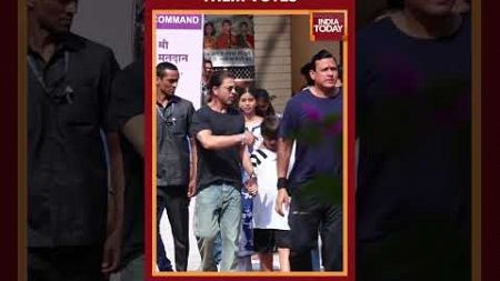 Shah Rukh Khan And His Family Cast Their Votes In Mumbai | Lok Sabha Polls | India Today