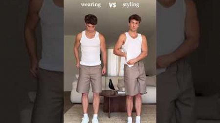 WEARING or STYLING? 😱 Which outfit would you wear? 👀 Subscribe for #fashion