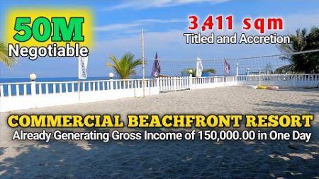 Beachfront Resort for Sale | Already Generating Income for Years | Cabangan, Zambales