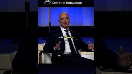 Jeff Bezos: The Secret of #innovation #experiments #jeffbezos #ceo #blueorigin #entrepreneur #shorts