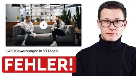 Vermeide unbedingt diesen Fehler in deinen Fallstudien und Testimonials!