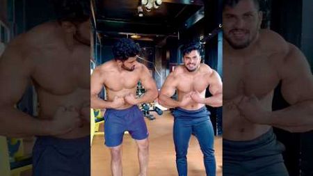Bhai ❤ bhai❤ #pawan sahu vs #suraj fitness #motivation #bodybuilding #fitness