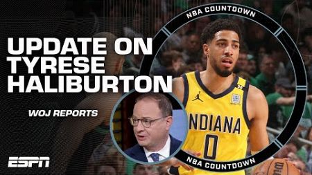 Woj: We might&#39;ve seen the last of Haliburton in this series | NBA Countdown